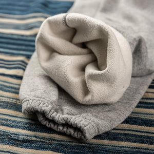 Whitesville 17oz Tubular Knit Heavy Sweat Pants Heather Grey fleece inside