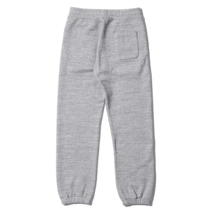 Whitesville 17oz Tubular Knit Heavy Sweat Pants Heather Grey Backide