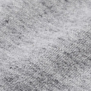 Whitesville 17oz Tubular Knit Heavy Sweat Pants Heather Grey close up fabric