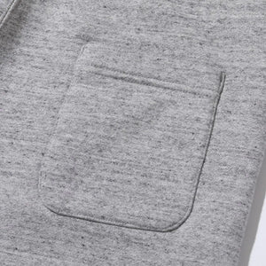 Whitesville 17oz Tubular Knit Heavy Sweat Pants Heather Grey close up back pocket