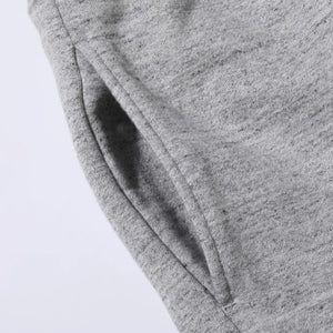 Whitesville 17oz Tubular Knit Heavy Sweat Pants Heather Grey detail side pocket