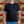Whitesville 7oz Tubular Knit Henley TShirt Black worn front