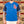 Whitesville Los Angeles Baseball Henley Royal Blue worn front