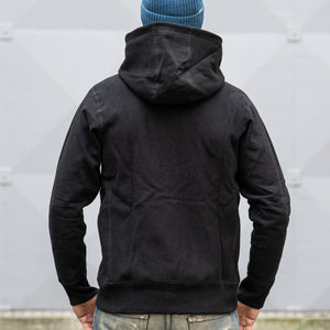 3sixteen Heavyweight Zip Hoody - Black