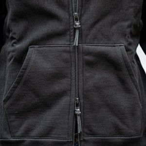 3sixteen Heavyweight Zip Hoody - Black