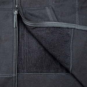 3sixteen Heavyweight Zip Hoody - Black