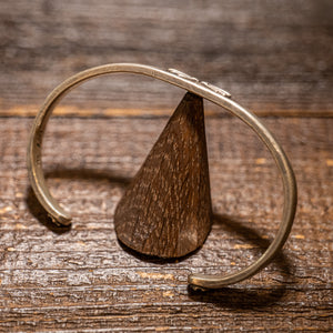 877 Workshop Western Bangle – 925 Sterling Silver
