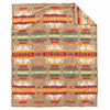 Pendleton Chief Joseph blanket in the color khaki with arrowhead pattern