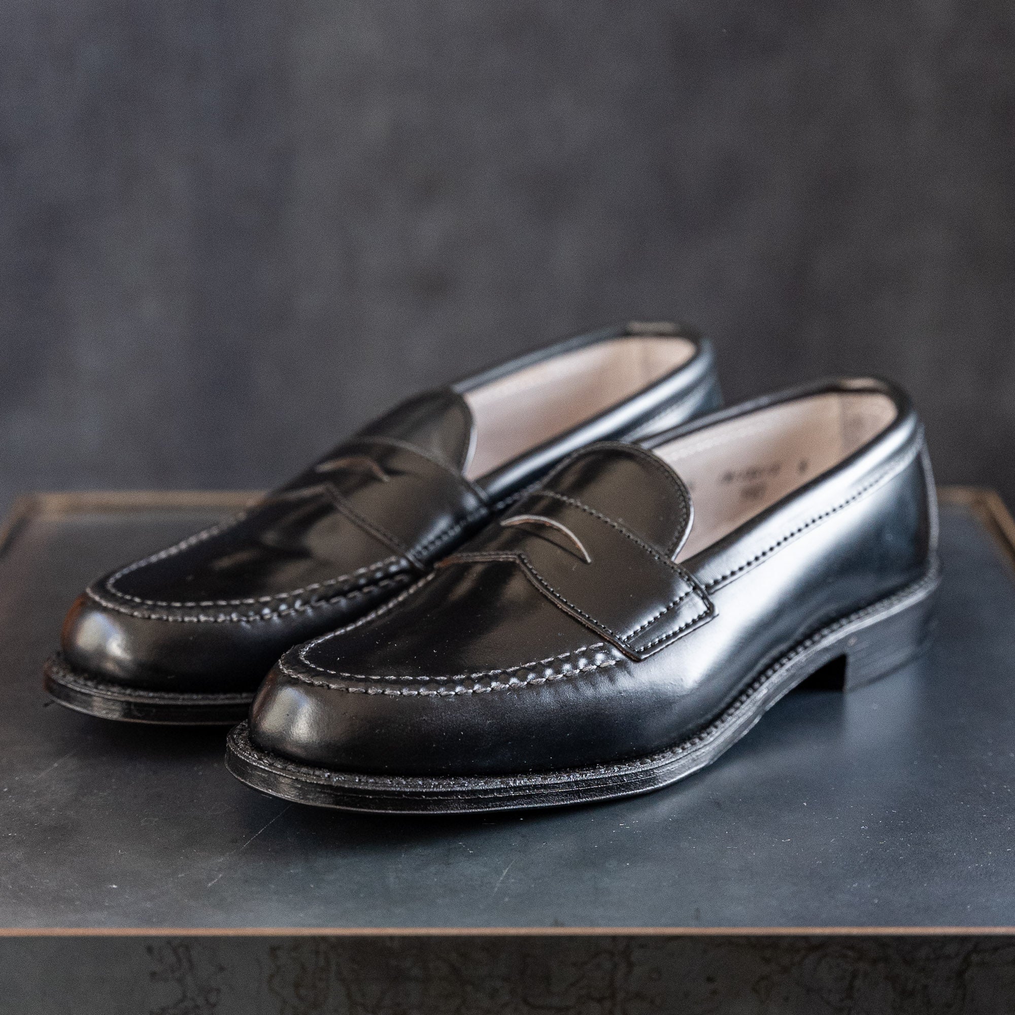 The Penny Loafer - Black Suede, Crafted by Hand