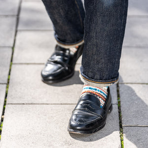 Alden 987 Leisure Handsewn Penny Loafer – Black Shell Cordovan