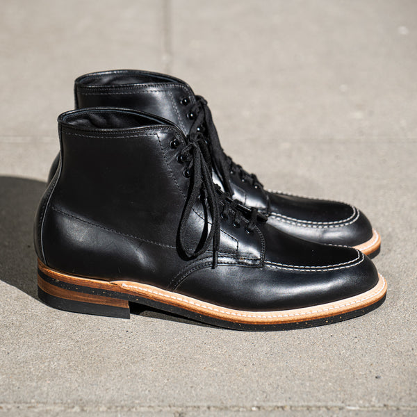 Alden 401 Indy Boot – Black Workboot Leather (Calfskin)