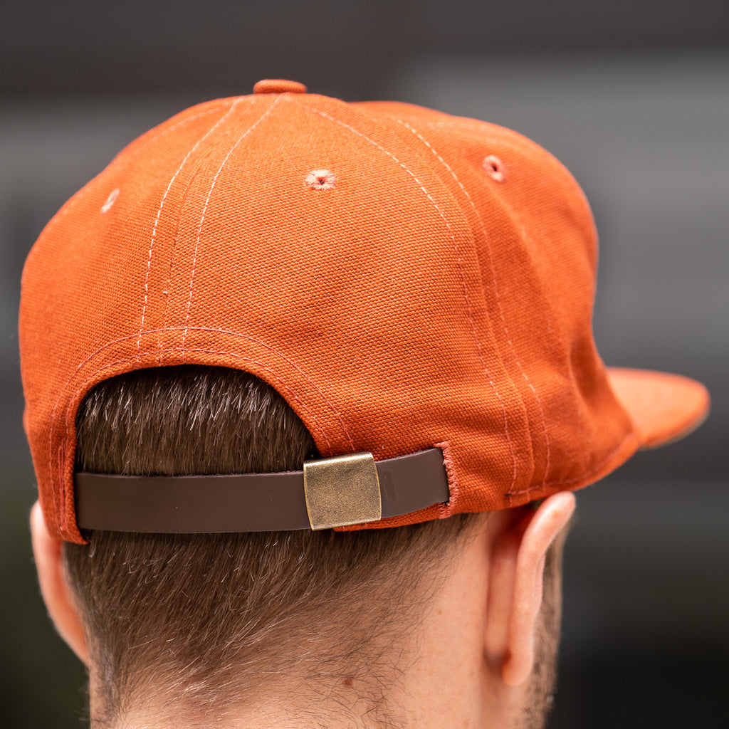 Ampal Creative On the Road Strapback Cap – Red / Cotton Canvas