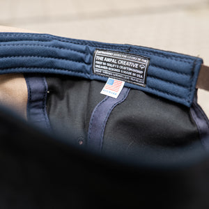 Ampal Creative Cheetah Strapback Cap – Black / Wool Blend