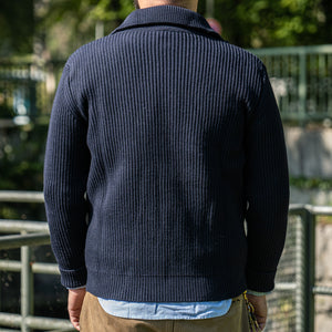 Andersen-Andersen Navy Half-Zip - Navy Blue