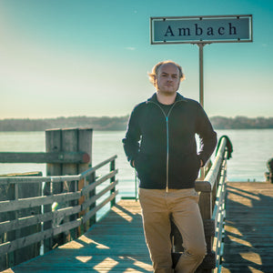 Andersen-Andersen Navy Full-Zip with Pockets - Navy Blue