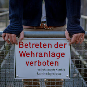 Andersen-Andersen Navy Full-Zip with Pockets - Navy Blue