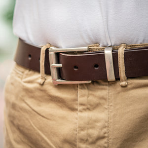 Barnes & Moore Garrison Belt - Deep Honey