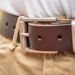 Barnes & Moore Garrison Belt - Deep Honey