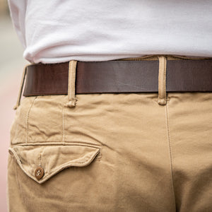 Barnes & Moore Garrison Belt - Deep Honey