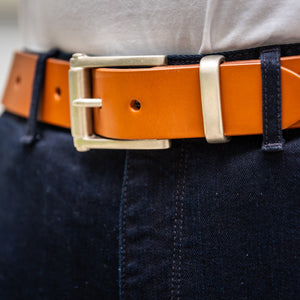 Barnes & Moore Garrison Belt - Harness Tan