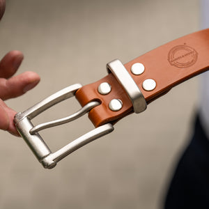 Barnes & Moore Garrison Belt - Harness Tan