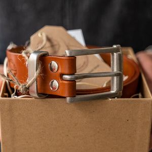 Barnes & Moore Garrison Belt - Harness Tan