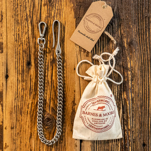 Barnes & Moore Heavy Duty Wallet Tether - Antique Nickel