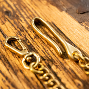 Barnes & Moore Heavy Duty Wallet Tether - Solid Brass