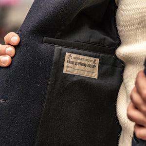 Buzz Rickson's US Navy Pea Coat - Dark Navy