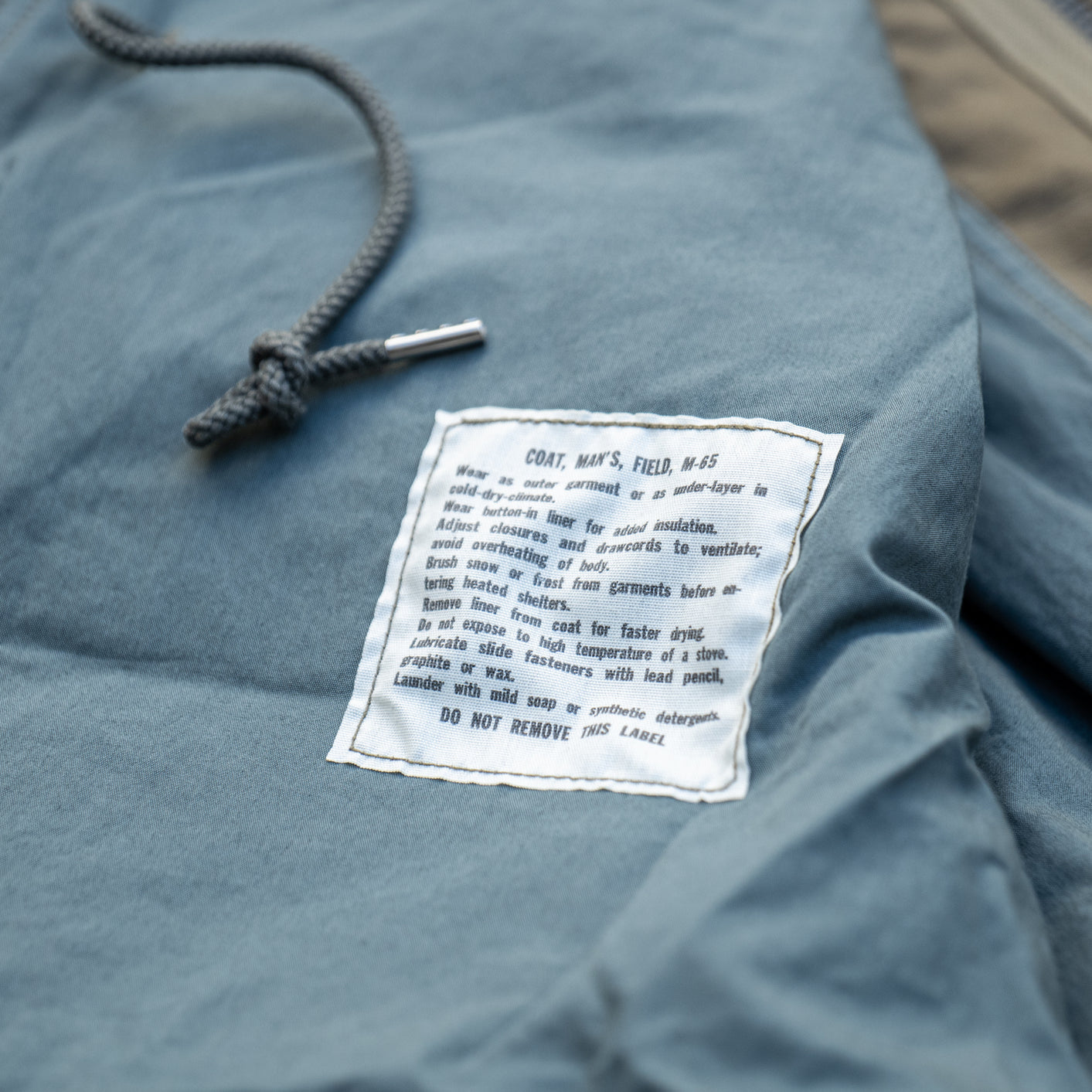 Buzz Rickson’s M-65 Field Jacket – Olive Drab – Statement - The Denim Store