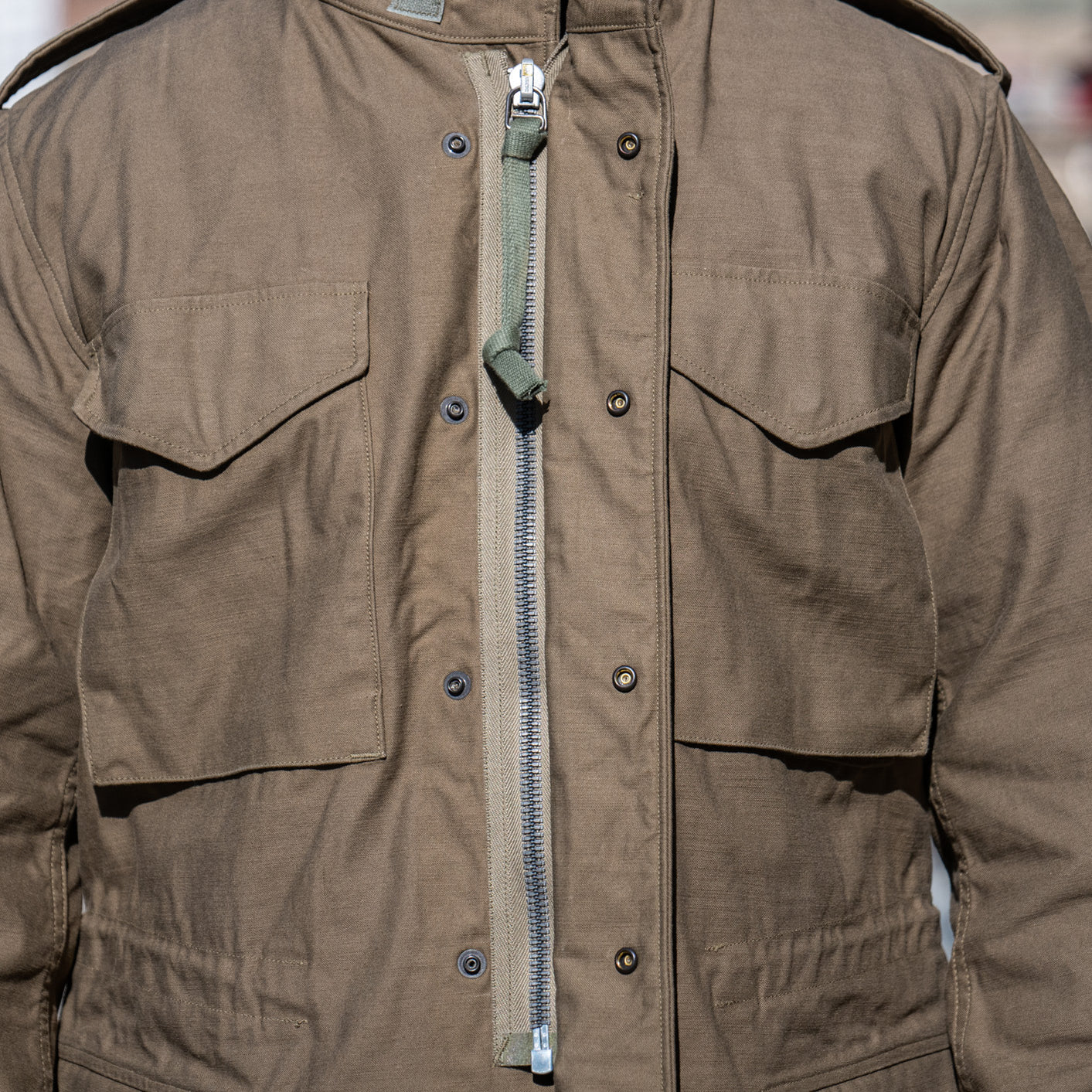 Buzz Rickson’s M-65 Field Jacket – Olive Drab – Statement - The Denim Store