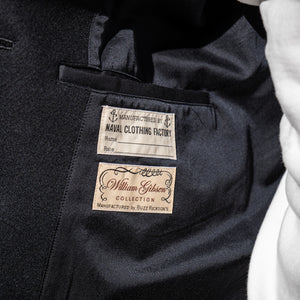 Buzz Rickson's X William Gibson US Navy Pea Coat – Black