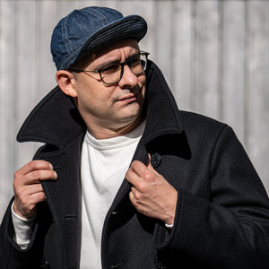 Buzz Rickson's X William Gibson US Navy Pea Coat – Black