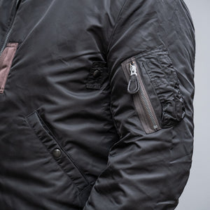 Buzz Rickson's X William Gibson MA-1 Slender - Black