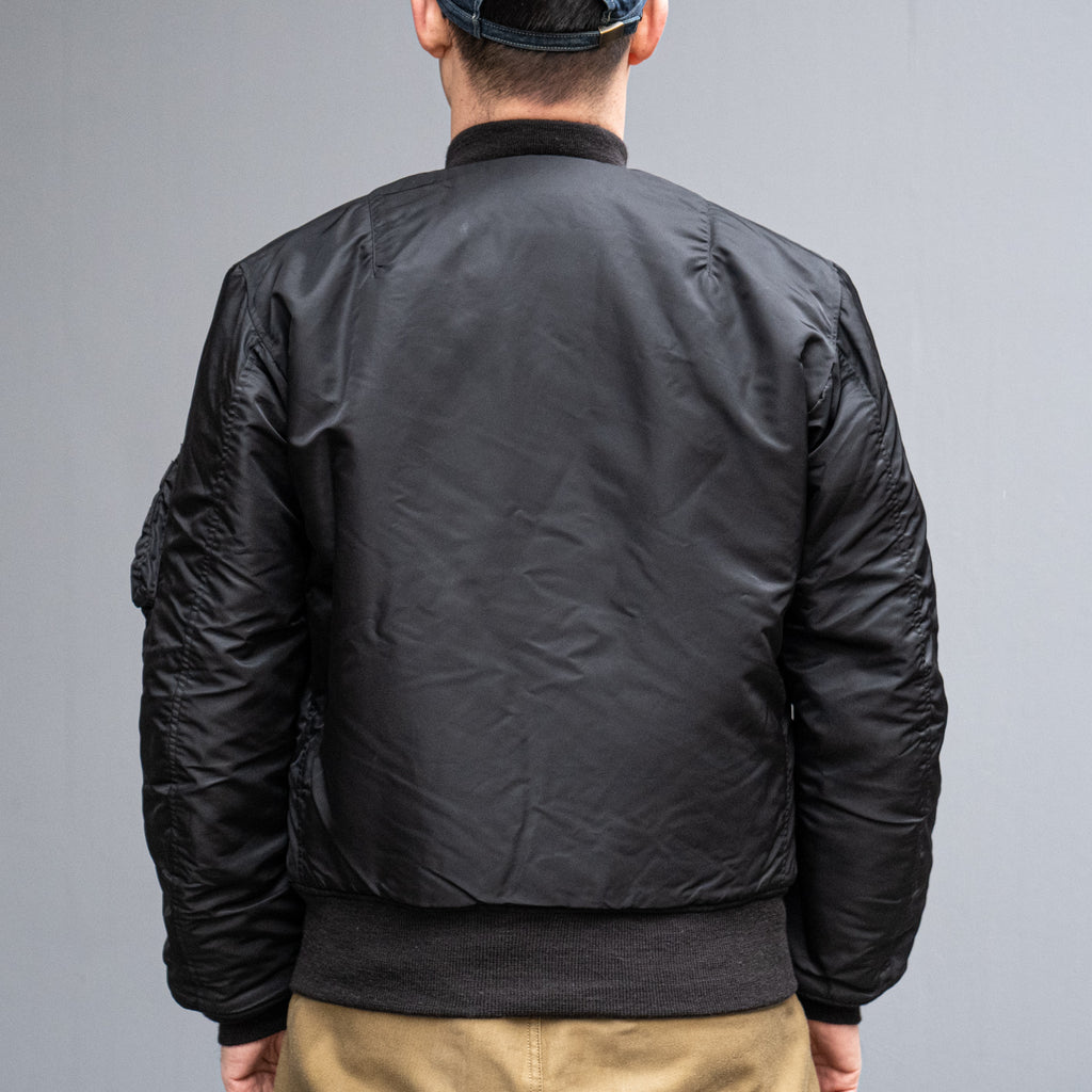 Buzz Rickson's X William Gibson MA-1 Slender - Black