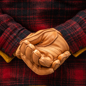 Hestra Deerskin Primaloft Rib Gloves – Cork