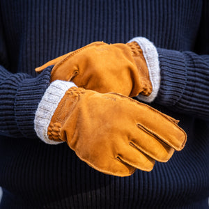 Hestra Joar Nubuck Primaloft Gloves - Cork