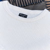 Homespun Bulky Waffle Crew Thermal - Antler White