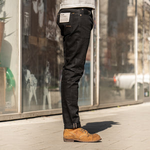Indigofera Nash 14oz Gunpowder Selvage Jeans – Slim Tapered