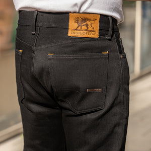 Indigofera Nash 14oz Gunpowder Selvage Jeans – Slim Tapered