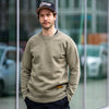 Iron Heart 14oz Ultra Heavyweight Loopwheel Crew Neck Sweat - Olive