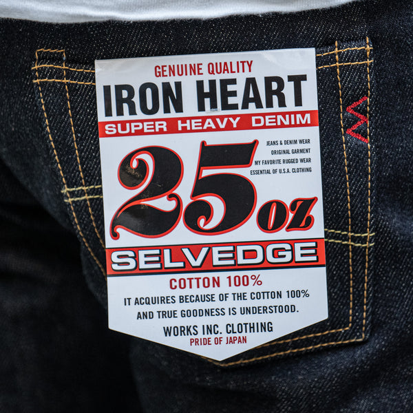 Iron Heart 666-XHS 25oz Selvedge Denim - Slim Straight