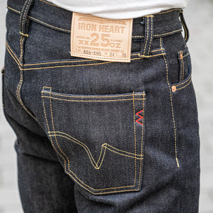 Iron Heart 666-XHS 25oz Selvedge Denim - Slim Straight