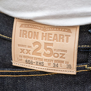 Iron Heart 666-XHS 25oz Selvedge Denim - Slim Straight
