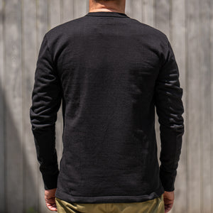 Iron Heart 11oz Heavy Knit Long Sleeve – Black