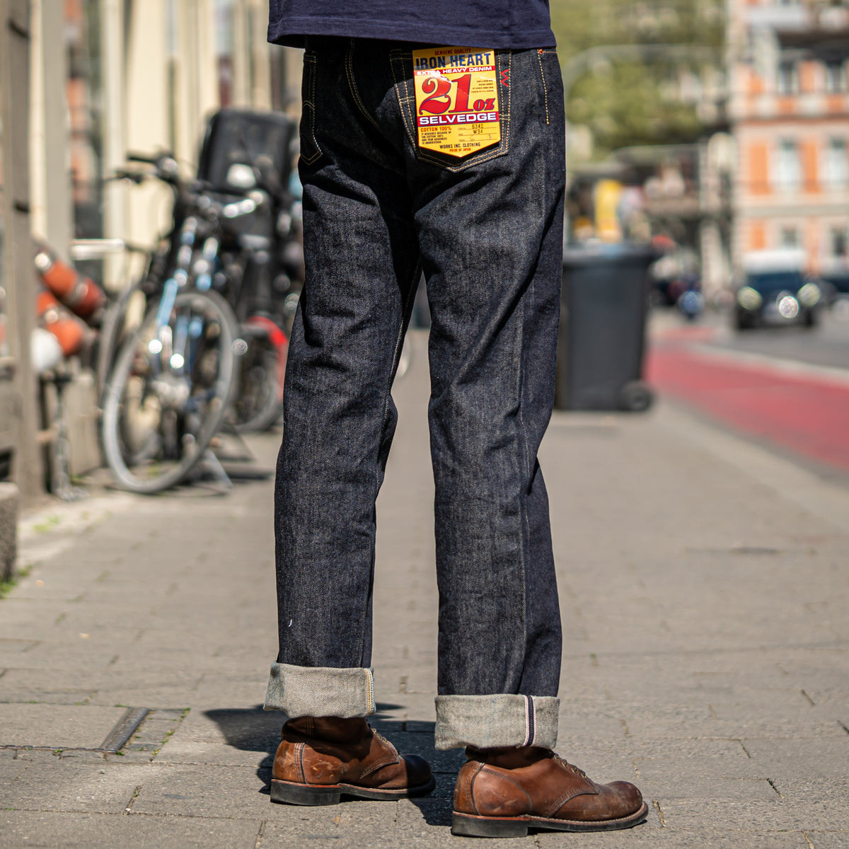 Iron Heart 634s 21oz Selvedge Jeans - Classic Straight / IH-634S