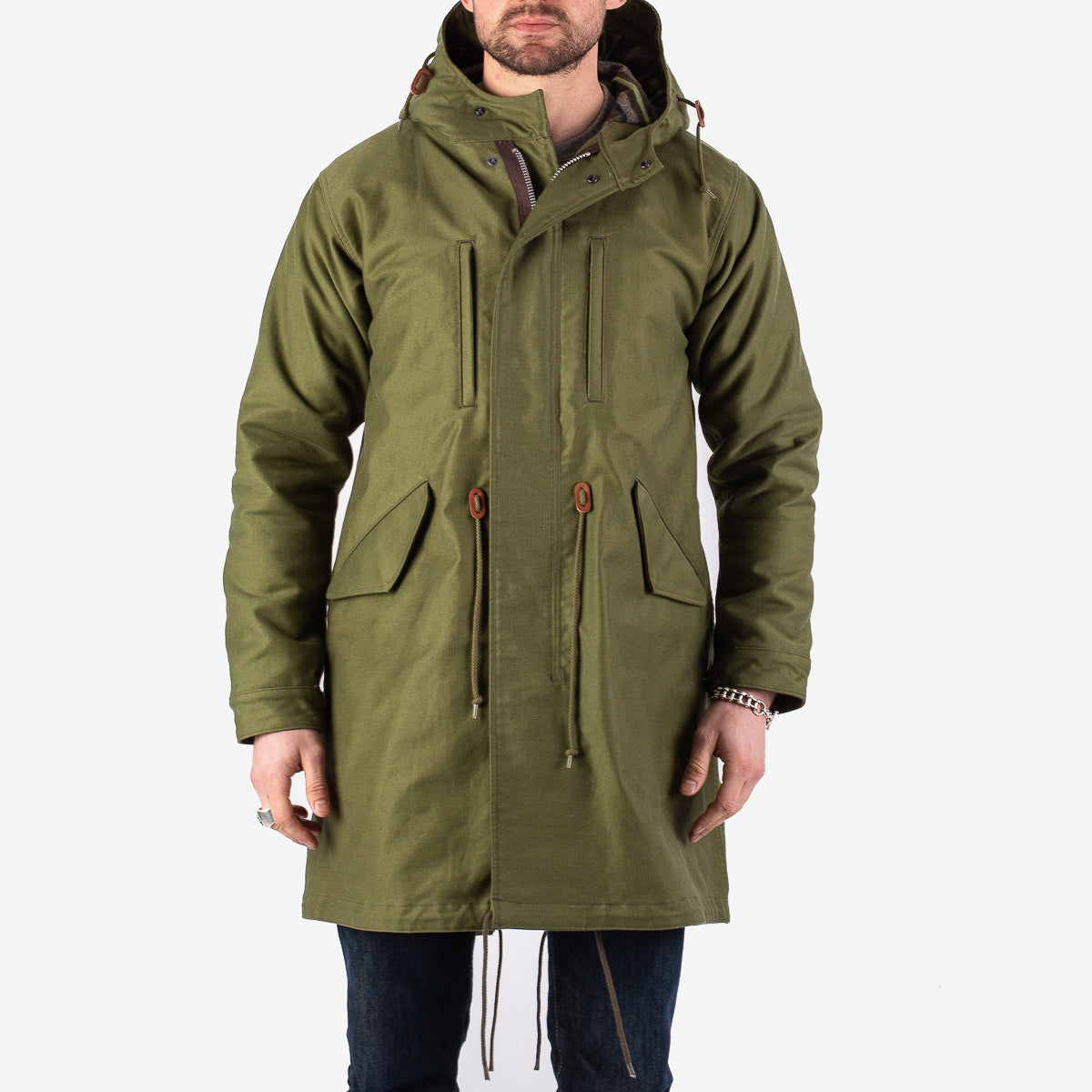 Iron Heart Coat – Whipcord M-51 IHM-34 Olive Drab Field
