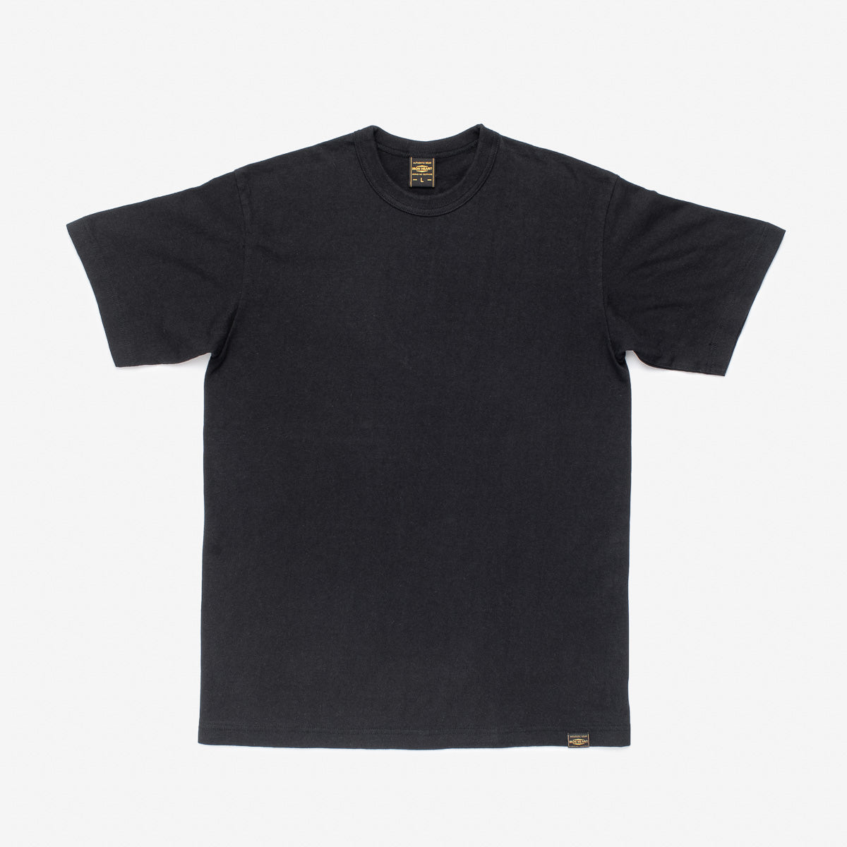 Black Crew Neck T-Shirt - Fitted T-Shirts - Iron Sculpt – Iron