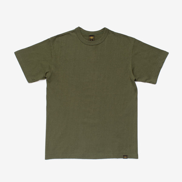 Iron Heart 6,5oz Loopwheel T-Shirt (Longer Body) – IHT-1601L Olive