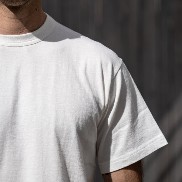 Iron Heart 6,5oz Loopwheel T-Shirt (Longer Body) – IHT-1601L White